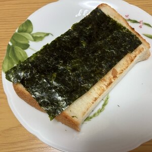 チーズ、海苔、トースト